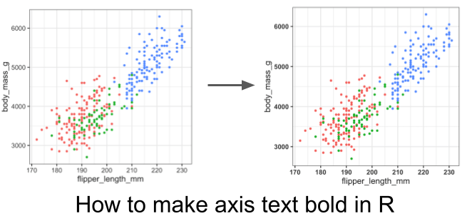 How To Make Axis Text Bold In Ggplot2 Data Viz With Python And R